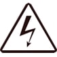 Electrical Hazard Electrocution Warning Alert Symbol Laboratory Safety Sign
