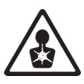 Personnel Health Hazard Warning Alert Symbol Laboratory Safety Sign