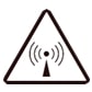 Non-Ionizing Radation Warning Alert Symbol Laboratory Safety Sign