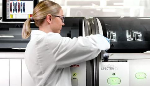 HistoCore SPECTRA and CROMAX Slide Stainers and Coverslipper Workstations from Leica Biosystems