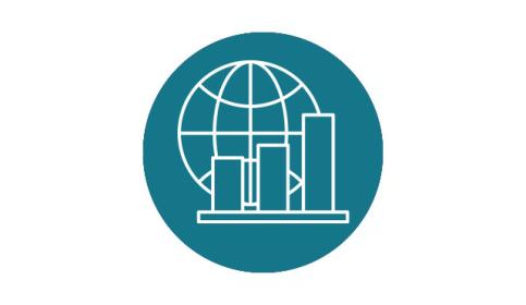 Icon illustrating scale up capabilities of Leica Biosystems Companion Diagnostics Solutions